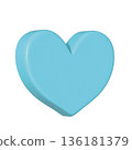 Heart, love, emotion, peace, affection, mind, joy, happiness, anniversary, etc. 136181379