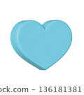 Heart, love, emotion, peace, affection, mind, joy, happiness, anniversary, etc. 136181381
