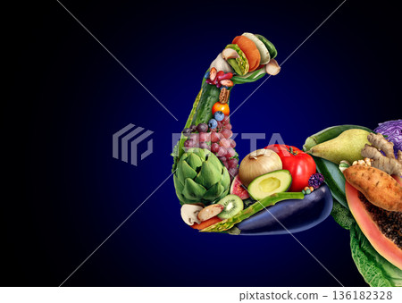 Fruit And Vegetable Power Fruit And Vegetable Power 136182328