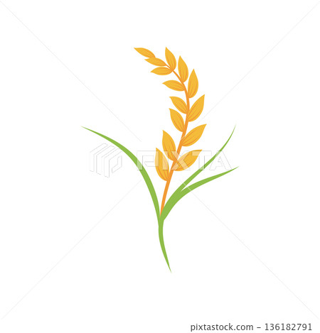 Wheat Logo icon 136182791