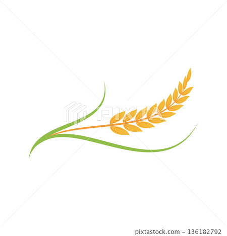 Wheat Logo icon Wheat Logo icon 136182792