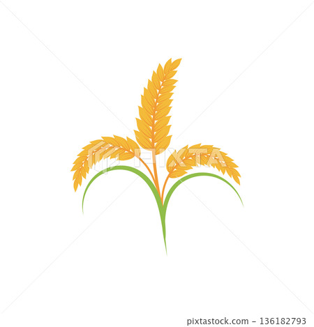 Wheat Logo icon Wheat Logo icon 136182793