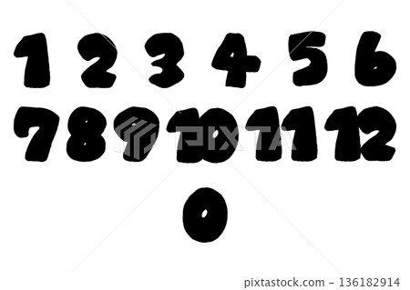 易於閱讀的粗體數字套裝(1-12),適用於幼兒園和托兒中心 | 可愛的數字,可用於幼兒園簡報、時鐘、月份展示和教學材料 易於閱讀的粗體數字套裝(1-12),適用於幼兒園和托兒中心 | 可愛的數字,可用於幼兒園簡報、時鐘、月份展示和教學材料 136182914