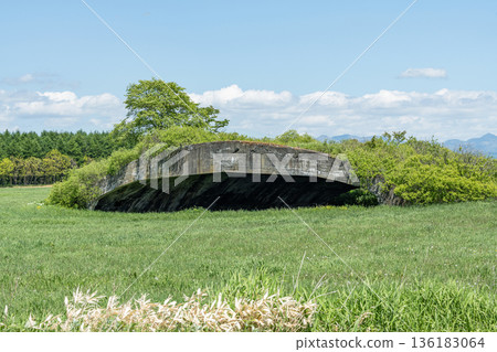 Betsukai Town, Hokkaido, Former Army Kanebetsu No. 1 Airfield, Covered Bunker No. 1 Betsukai Town, Hokkaido, Former Army Kanebetsu No. 1 Airfield, Covered Bunker No. 1 136183064