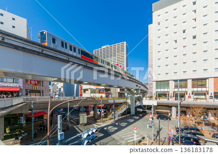 東京城市景觀:立川站南口 東京城市景觀:立川站南口 136183178