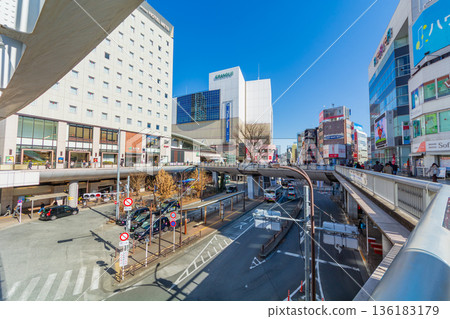 東京城市景觀:立川站南口 東京城市景觀:立川站南口 136183179