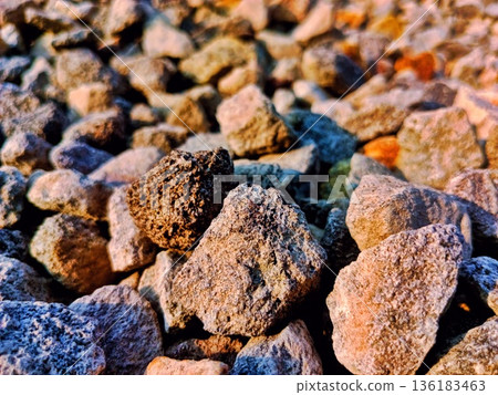 Charming pebble photo for background Charming pebble photo for background 136183463