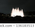 Lights up fountain 136183513