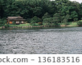Scenery with a pond 136183516