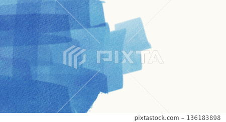 Abstract blue watercolor texture vector background Abstract blue watercolor texture vector background 136183898
