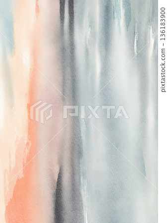 Abstract watercolor misty pastel background vector 136183900