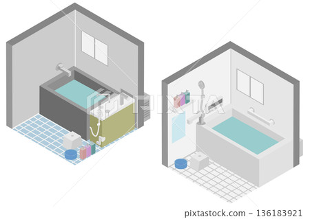 等距公寓大樓及其他住宅綜合體平衡鍋爐改造影像素材 136183921