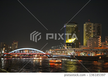 遠眺吾妻橋 136185397