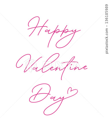 情人節的標誌 136185989