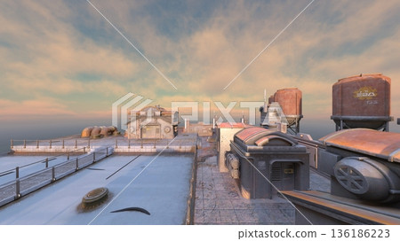 Fortress courtyard Fortress courtyard 136186223