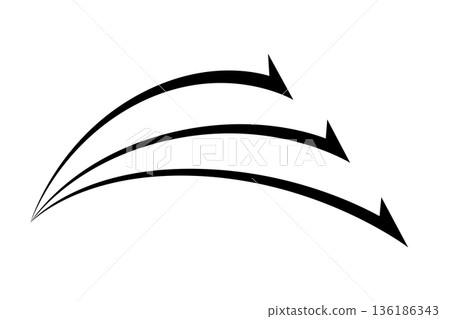 分支彎曲箭頭示意圖 | 簡單的黑色彎曲箭頭,代表方向、流動、成長和選擇。 分支彎曲箭頭示意圖 | 簡單的黑色彎曲箭頭,代表方向、流動、成長和選擇。 136186343