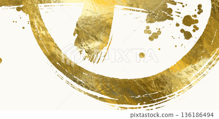 Vector White and Gold Design. Luxury illustration. Vector White and Gold Design. Luxury illustration. 136186494