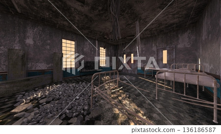 被毀壞的病房 被毀壞的病房 136186587