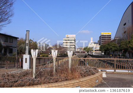 Nishinomiya City, Nishinomiya Kitaguchi Baseball Stadium Bridge Nishinomiya City, Nishinomiya Kitaguchi Baseball Stadium Bridge 136187619