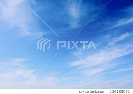 Clouds floating in the blue sky Clouds floating in the blue sky 136188071