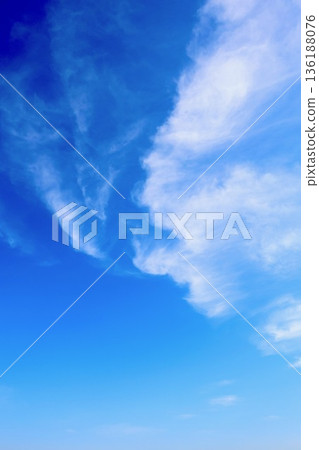 Clouds floating in the blue sky Clouds floating in the blue sky 136188076