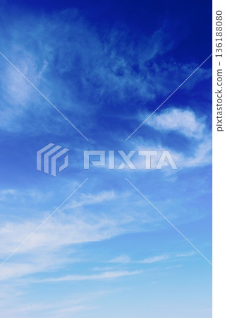 Clouds floating in the blue sky 136188080