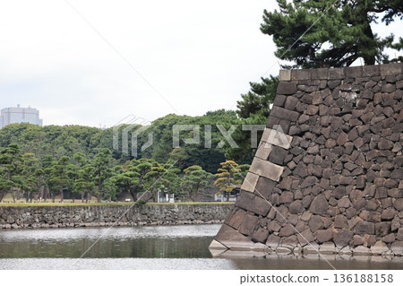 江戶城濱栗護城河景 江戶城濱栗護城河景 136188158