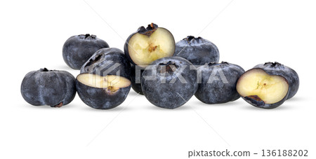Blueberry isolated on white background Blueberry isolated on white background 136188202