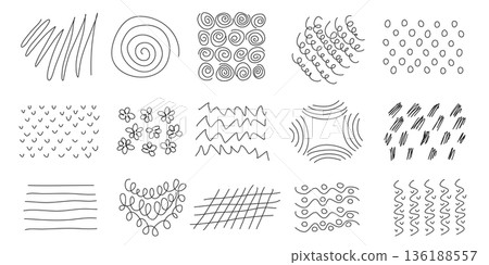 Doodle shading patterns to fill Doodle shading patterns to fill 136188557