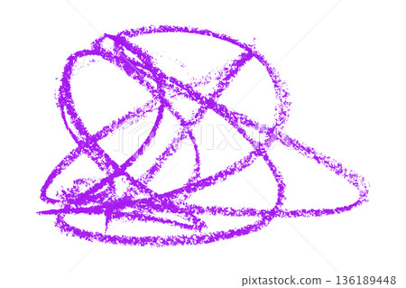 purple pencil strokes isolated on transparent background purple pencil strokes isolated on transparent background 136189448