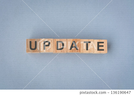 Update, word on square wood blocks Update, word on square wood blocks 136190647