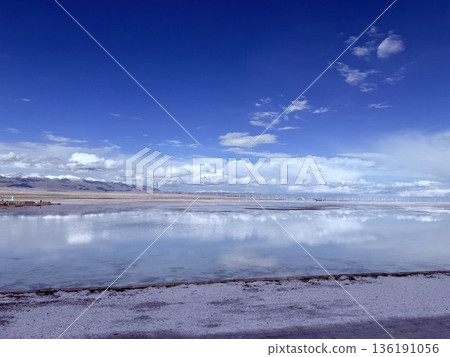 Mirror image of Chaka Salt Lake 136191056