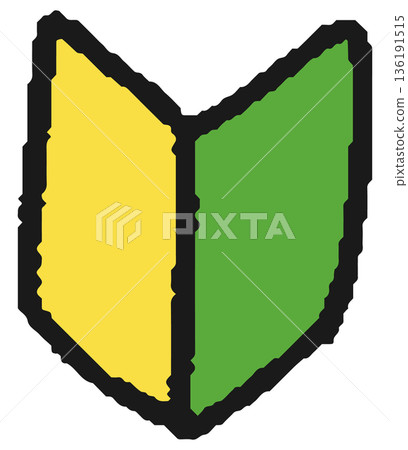 手繪初學者標記插圖 手繪初學者標記插圖 136191515