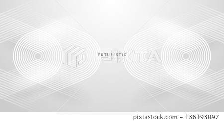 white abstract background modern vector illustration 136193097