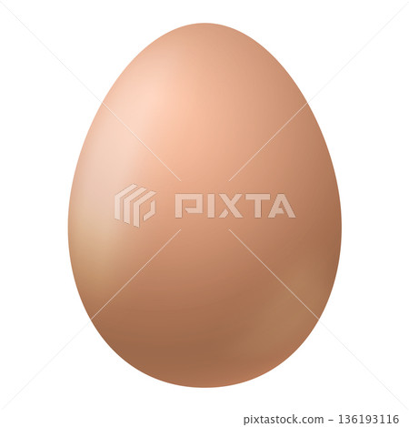Chicken isolated oval egg, simple easter design Chicken isolated oval egg, simple easter design 136193116