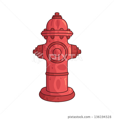illustration of fire hydrant 136194328