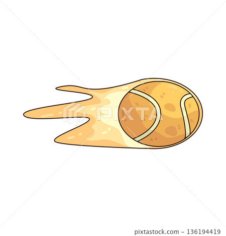 illustration of Padel Ball Speed 136194419