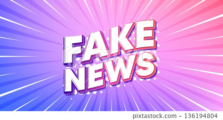 Fake news sun rays gradient banner. Light burst background. Fake news tag. Media newspaper sign. Daily information symbol. Gradient sun rays. Sunburst light. Vector Fake news sun rays gradient banner. Light burst background. Fake news tag. Media newspaper sign. Daily information symbol. Gradient sun rays. Sunburst light. Vector 136194804