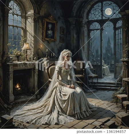 Charles Dickens character: Miss Havisham Charles Dickens character: Miss Havisham 136194857