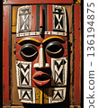 Bwa of Burkina Faso celebrations mask. 136194875