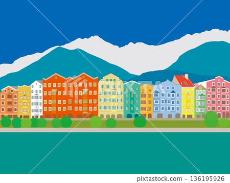 奧地利因斯布魯克春景 136195926