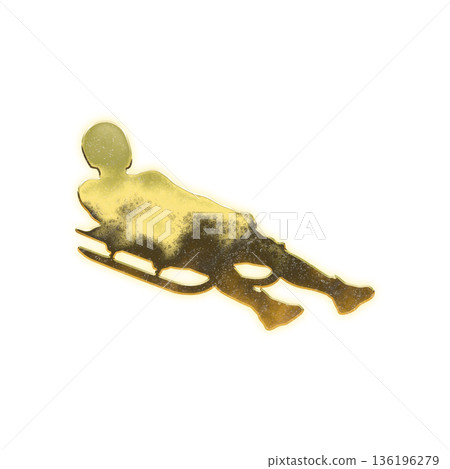 Golden luger with alpha channel Golden luger with alpha channel 136196279