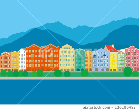 奧地利因斯布魯克，夏日景色 136196452