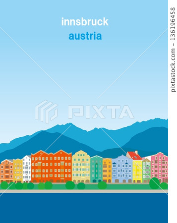 Innsbruck, Austria, summer scenery Innsbruck, Austria, summer scenery 136196458