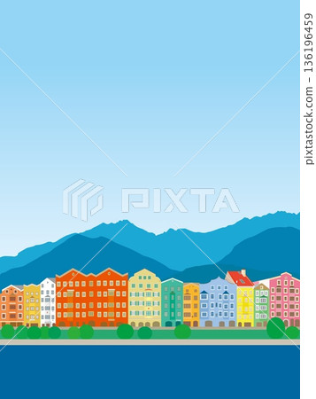 Innsbruck, Austria, summer scenery 136196459