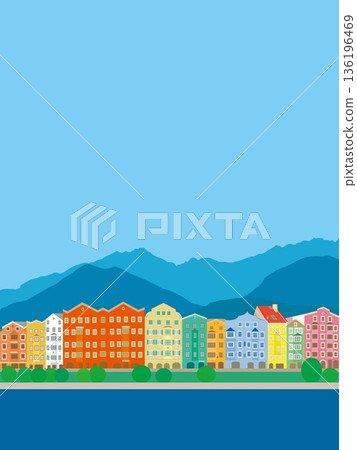 Innsbruck, Austria, summer scenery Innsbruck, Austria, summer scenery 136196469