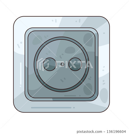 Illustration of socket 136196604