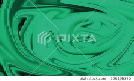 Green Liquid Motion Abstract Design Green Liquid Motion Abstract Design 136196880