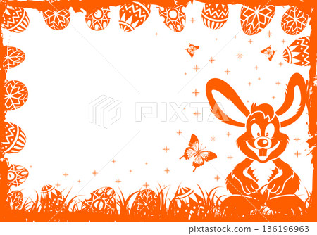 Easter Frame Easter Frame 136196963