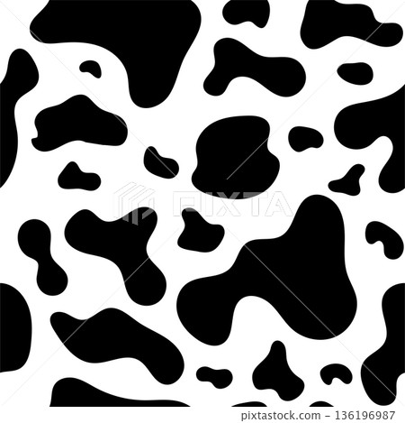 Seamless pattern cow skin Seamless pattern cow skin 136196987